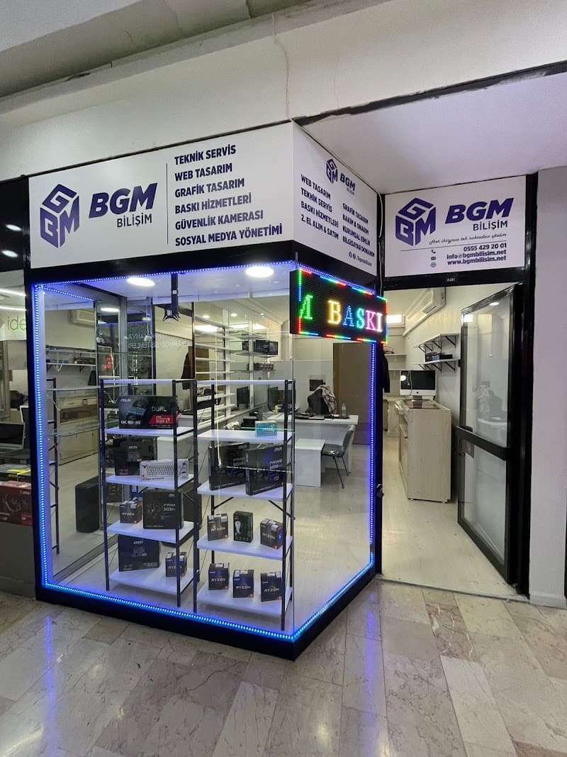 BGM Bilişim | Web Tasarım & Esnaf Sarayı Bilgisayar | Grafik Tasarım görseli