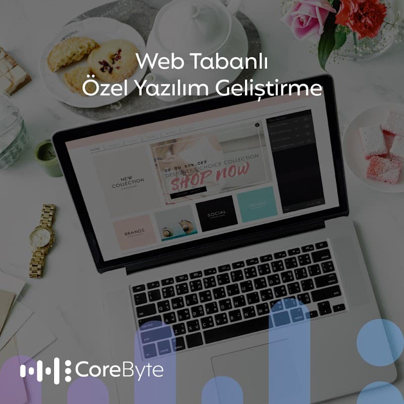 CoreByte Teknoloji - Bulut Tabanlı Özel Yazılım Geliştirme görseli