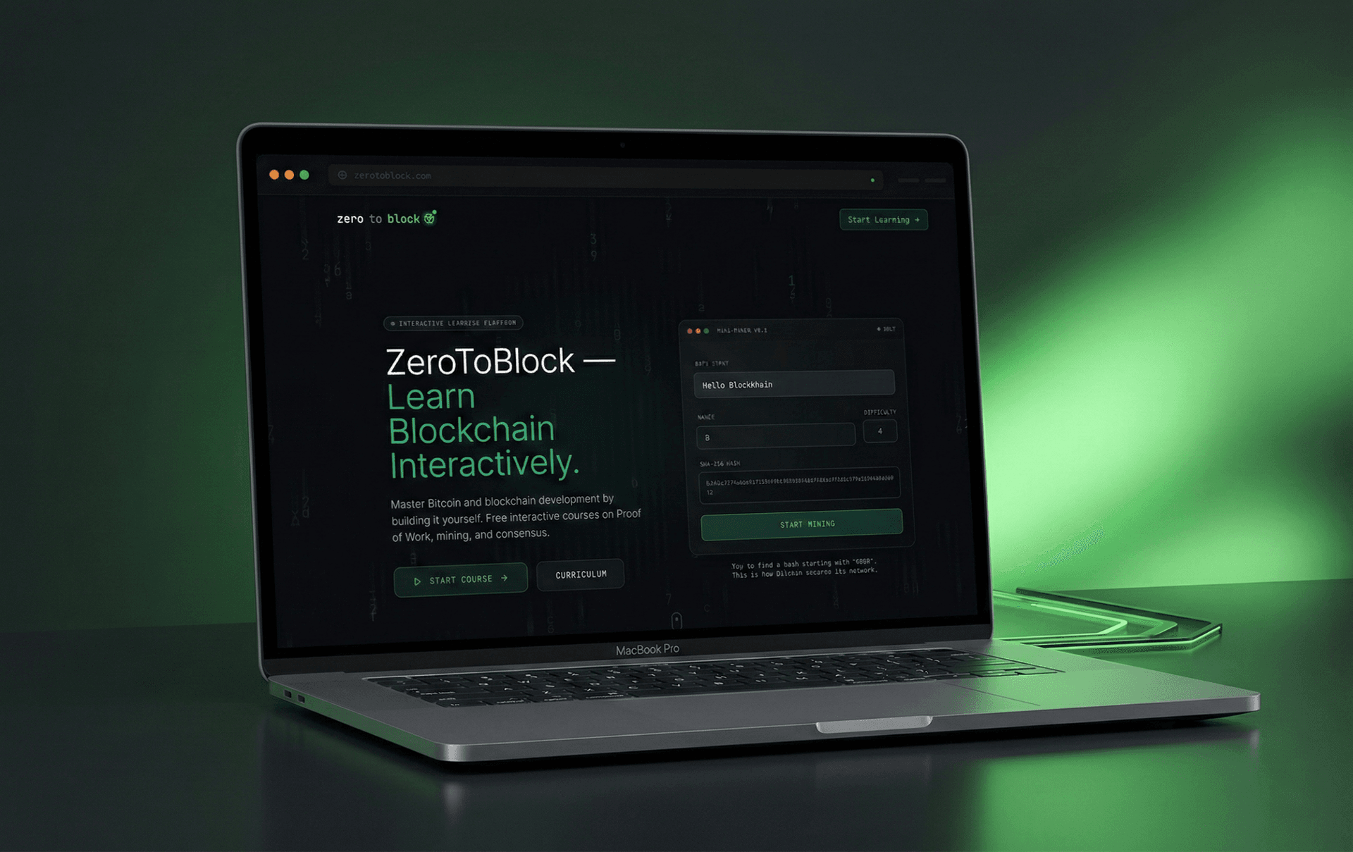 Zero to Block | İnteraktif Blockchain Eğitim Platformu