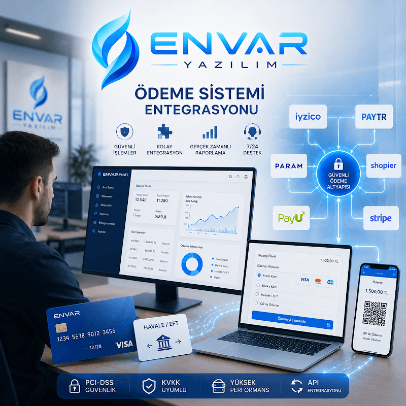 Envar Yazılım | Ankara Web Tasarım ve Mobil Uygulama görseli
