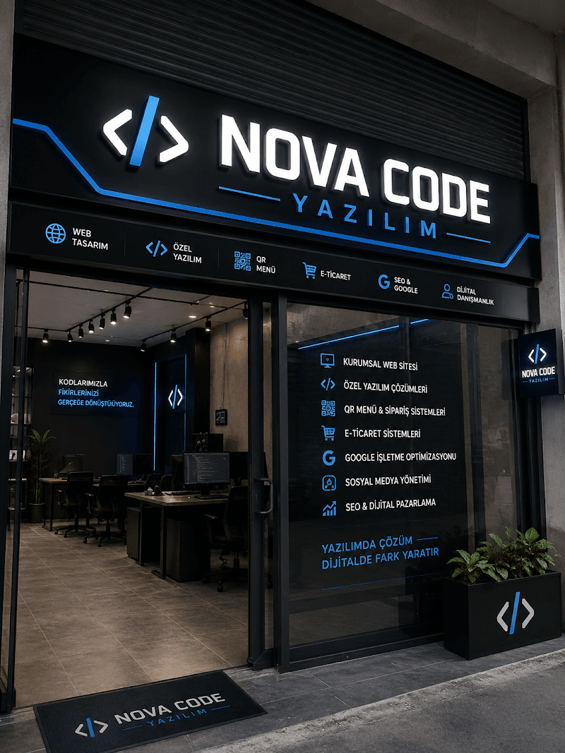 Nova Code Yazılım görseli