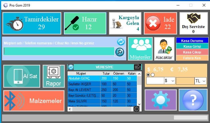 Progsm Plus Teknik Servis Takip Programı görseli