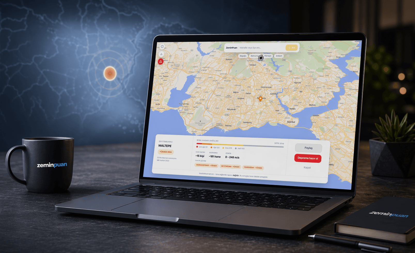 ZeminPuan | İstanbul Deprem Risk Haritası